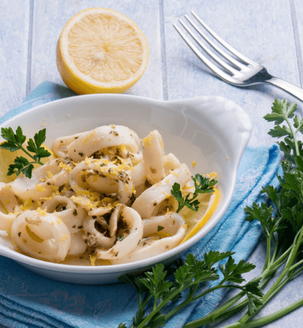 Calamari al limone